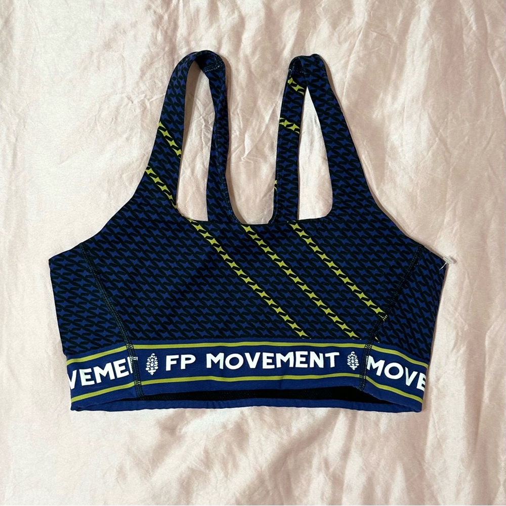 Free People Movement Sports Bra Logo Never Better